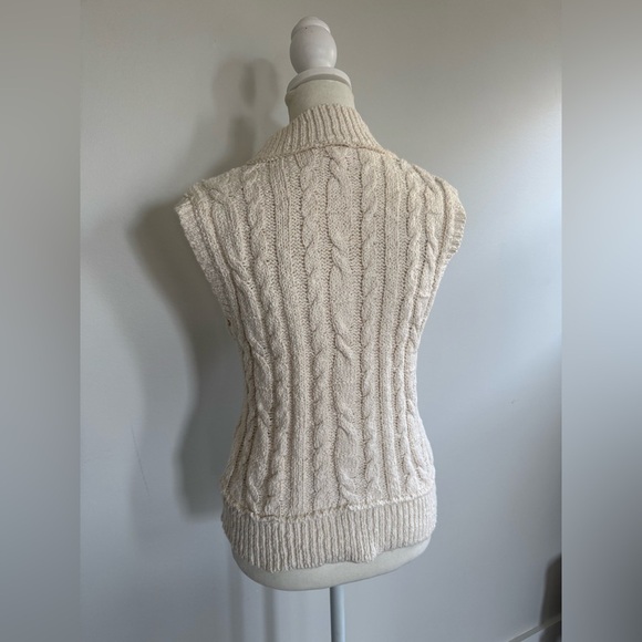 Pink Lily Sweater Knitted Vest Size Small - Picture 4 of 5